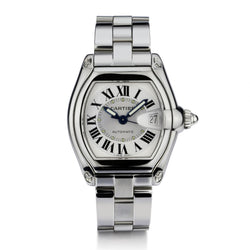 Cartier Stainless Steel Large Men's Roadster Automatic Watch