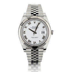 Rolex Oyster Perpetual Datejust II White Dial 41MM Watch