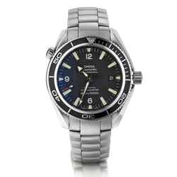 Omega Seamaster Stainless Steel Automatic 42MM Black Dial Watch