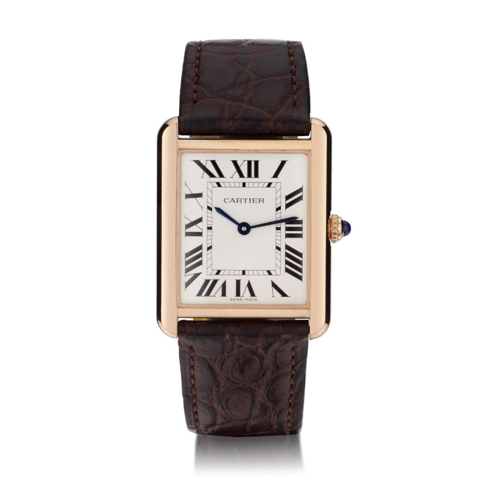 Cartier Tank Solo 18KT Rose Gold Quartz Ladies Watch – Van Rijk