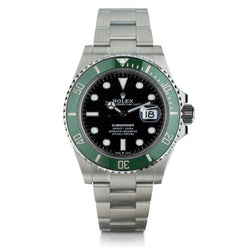 Rolex Oyster Perpetual Kermit Submariner S/S 2021 Watch