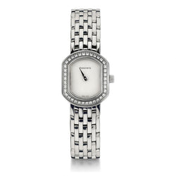 Tiffany & Co. 18KT White Gold Cocktail Diamonds Quartz Watch