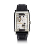 Jaeger Le Coultre Grande Reverso 976 Stainless Steel Watch. B&P