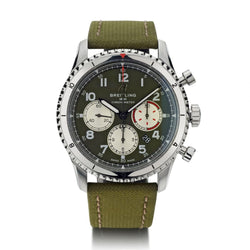 Breitling Aviator 8 Chronograph Automatic Green Dial S/S Watch