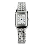 Jaeger Le Coultre Stainless Steel Reverso Duetto Ladies Watch