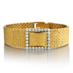 Patek Philippe 18KT Yellow Gold And Diamond Ladies Vintage Dress Watch