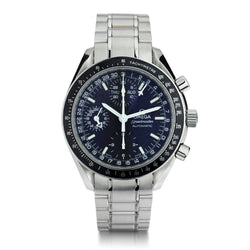 Omega Speedmaster Triple Date Stainless Steel 39MM Automatic Watch