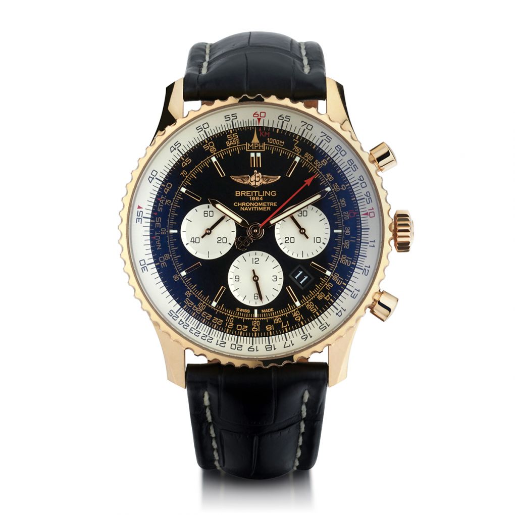 Breitling Limited Edition Navitimer 01 Chronograph 18KT Rose Gold