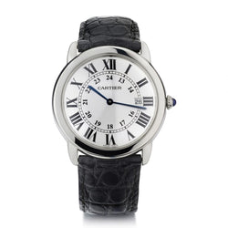 Cartier Stainless Steel Ronde Solo De Cartier 36MM Quartz Watch