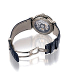 Breguet 18KT White Gold Marine Chronograph Blue Wave Dial Watch