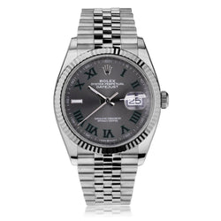 Rolex Datejust 36mm Stainless Steel with Wimbledon Dial.