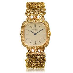 Ladies Patek Phillipe Geneve18kt Yellow gold Ellipse watch