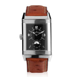 Jaeger le Coultre Grande Reverso Day/Night Stainless Steel.