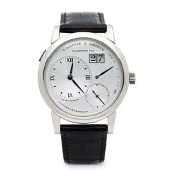 A. Lange & Sohne Lange One WG Silver Dial Watch
