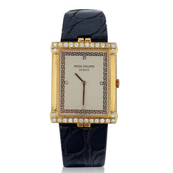 Patek Philippe Le Grescques wristwatch in 18kt yellow gold.  Ref 3775J