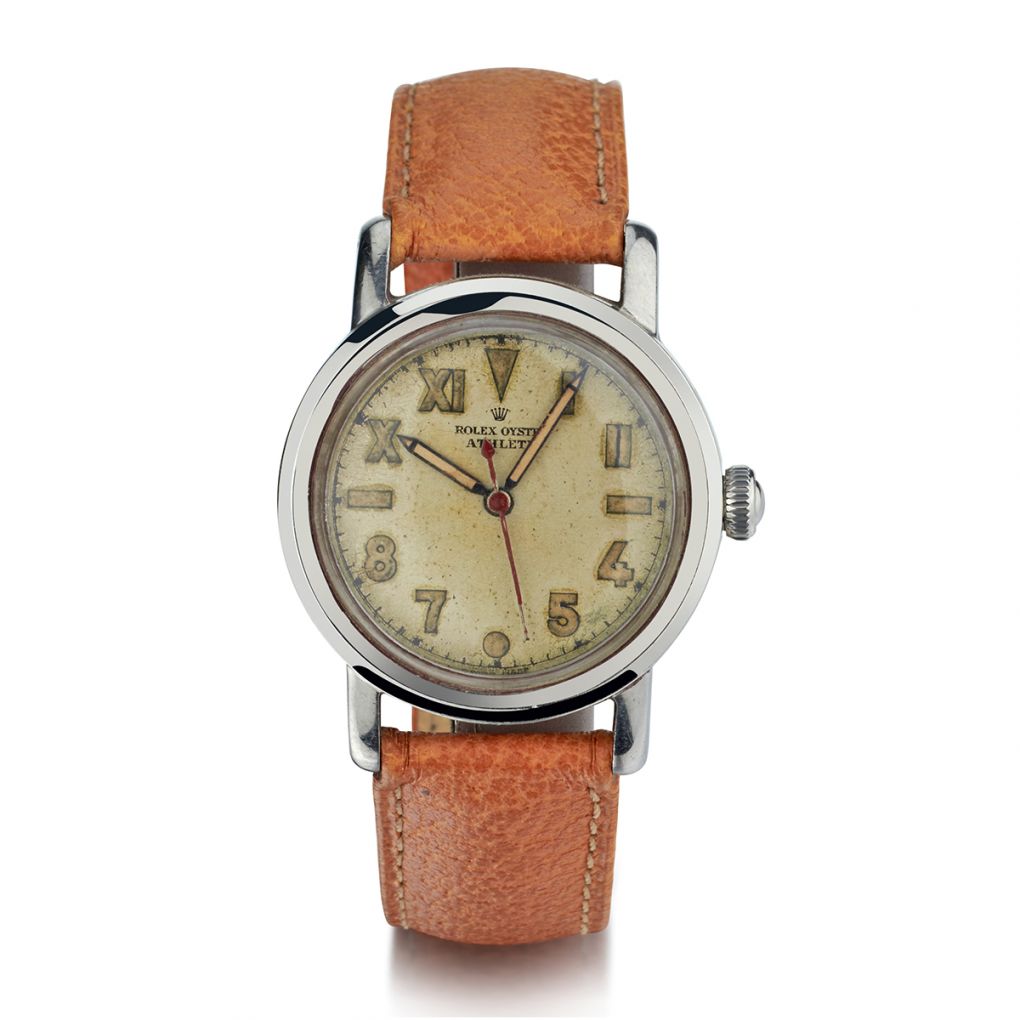 Rolex Oyster Stainless Steel Vintage Athlete Reference #: 4127