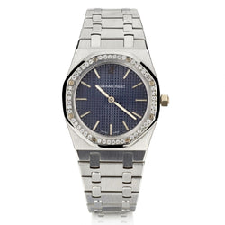 Audemars Piguet Royal Oak Aftermarket Diamond Bezel 33MM Watch