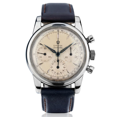 Omega Seamaster  Vintage Chronograph in Steel. Cal 321