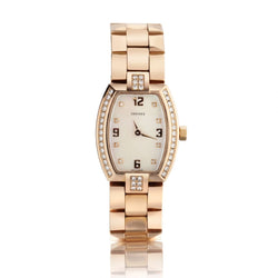 Concord 18KT Rose Gold And Diamond La Scala Tonneau Watch