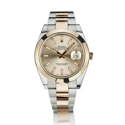 Rolex Oyster Perpetual Datejust II Rose Gold & Steel Watch