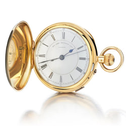 Sir John Bennett 19TH Century Gold Hunter Case Rare Pocket Watch