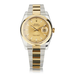 Rolex Oyster Perpetual Datejust 36MM Two-Tone Watch