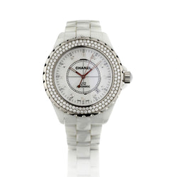 Chanel Ceramic Unisex J12 Automatic Factory Diamond Watch
