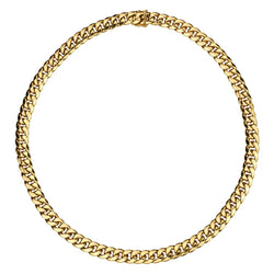 14KT Rose Gold Cuban Link Chain Necklace