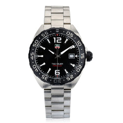 Tag Heuer Formula 1 Stainless Steel Black Dial 41MM Watch