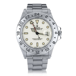 Rolex Explorer II in Steel. Cream Transitional Markers. Reference #16550. Circa 1986