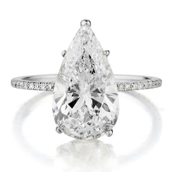 Magnificent Ladies  Pear Shape Weighing 4.03ct