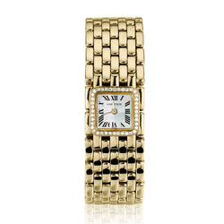 Ladies Cartier Panthere Ruban in18kt yellow gold.