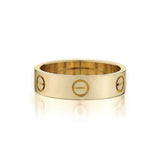 18kt Yellow Cartier Love Ring. Size 52