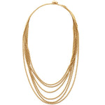 Cartier Draperie De Decollete Yellow Gold Necklace