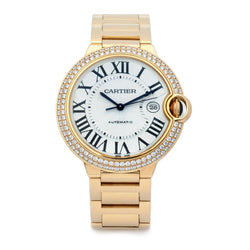 Cartier Ballon Bleu Midsize36mm Gold & Diamond Watch