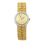 Ladies Corum 18kt Yellow Gold and Diamond Watch