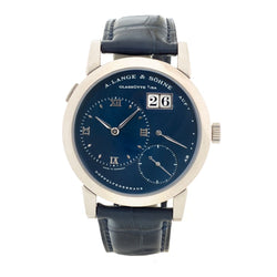 A. Lange & Sohne Lange One White Gold Blue Dial Manual Watch