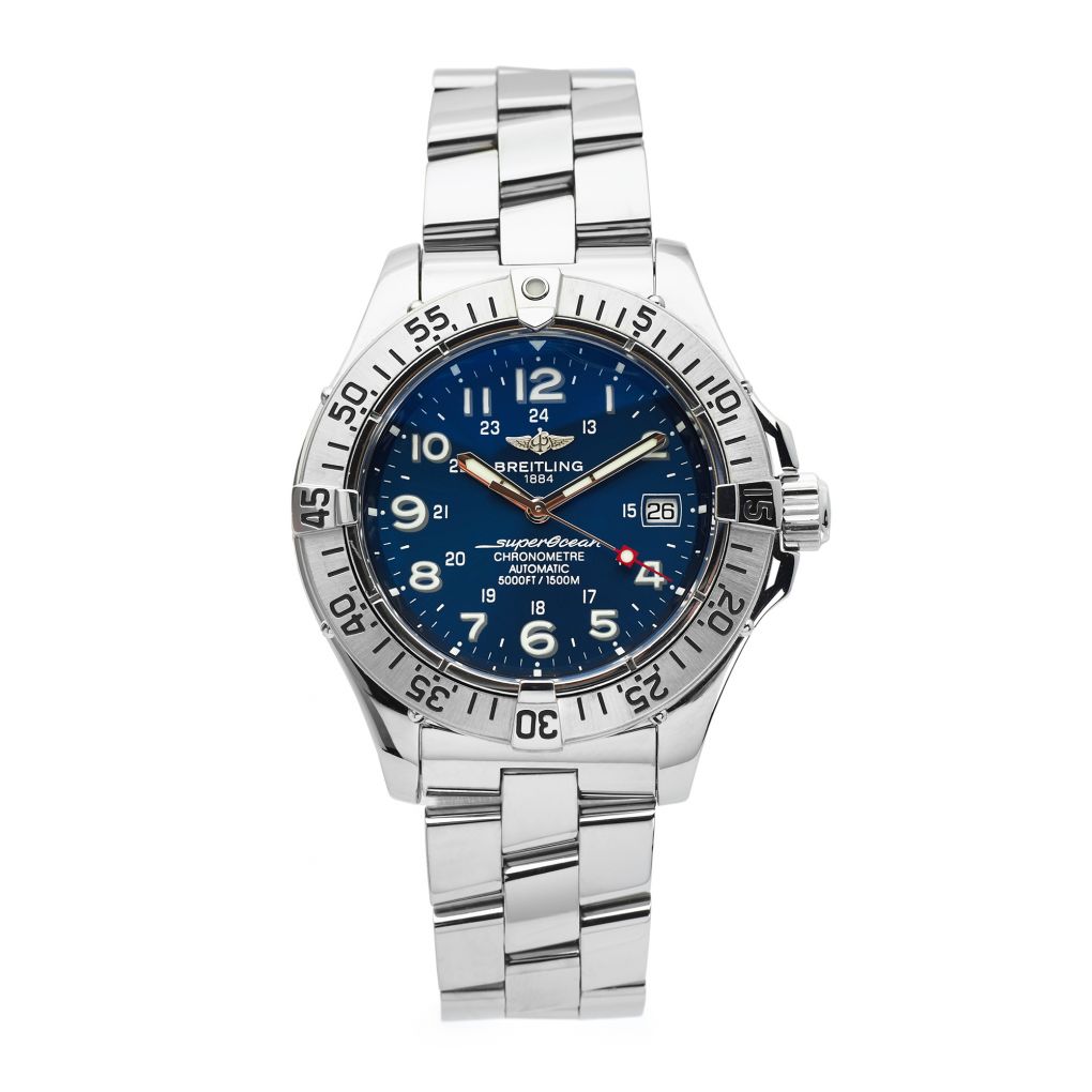 Breitling SuperOcean 1500M Sunray Blue Watch – Van Rijk