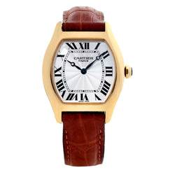 Cartier Tortue Privee Collection 18 Karat Yellow Gold Watch