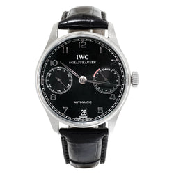 IWC Portuguese 7 Day Sapphire & Stainless Steel Watch