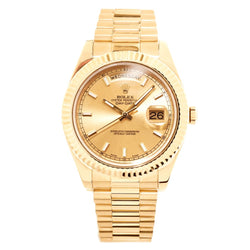 Rolex Oyster Perpetual Day-Date II Yellow Gold Watch