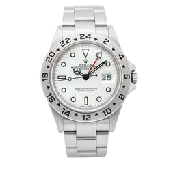 Rolex Explorer II S/S White Dial Ref.16570 40mm Watch