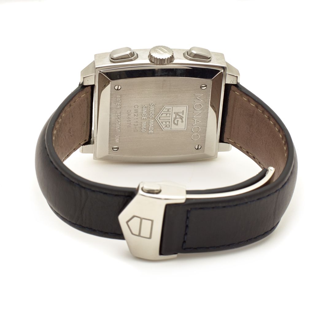 Tag Heuer Monaco Steve McQueen Chrono Blue Watch – Van Rijk