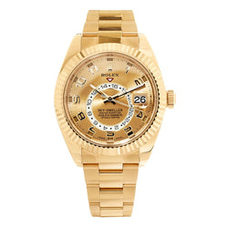 Rolex Gold Sky-Dweller Annual Calendar Watch