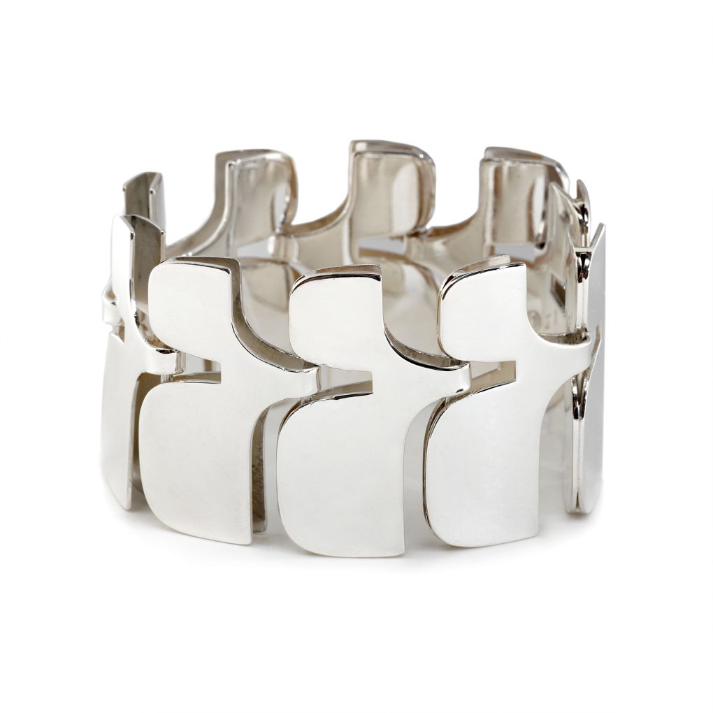 Georg Jensen 1960's Silver Modernist Bracelet – Van Rijk