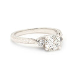 1.00ct Round Brilliant Cut Tacori Hand Engraved Collection Ring