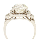 Vintage Edwardian 3.60ct European Cut Diamond Ring