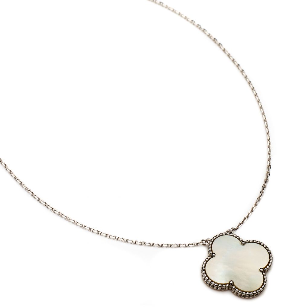 Van Cleef Arpels White Gold Magic Alhambra Pendant – Van Rijk