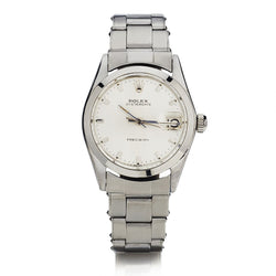 Rolex Oysterdate Precision Vintage Stainless Steel Watch