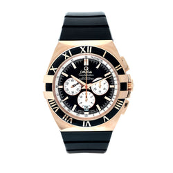 Omega Constellation Double Eagle Chrono Rose Gold Watch